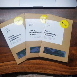 Knix Essential Bikini Underwear 3 Pairs Size Small